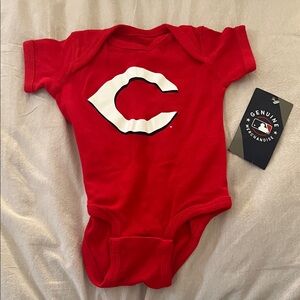 Genuine Merchandise Cincinnati Red Infant Bodysuit 0-3M